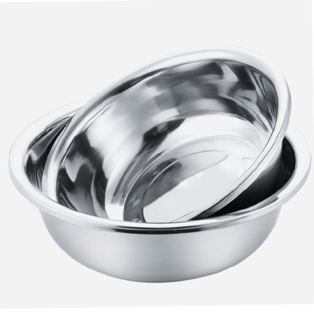 加厚不锈钢面盆/反边面盆